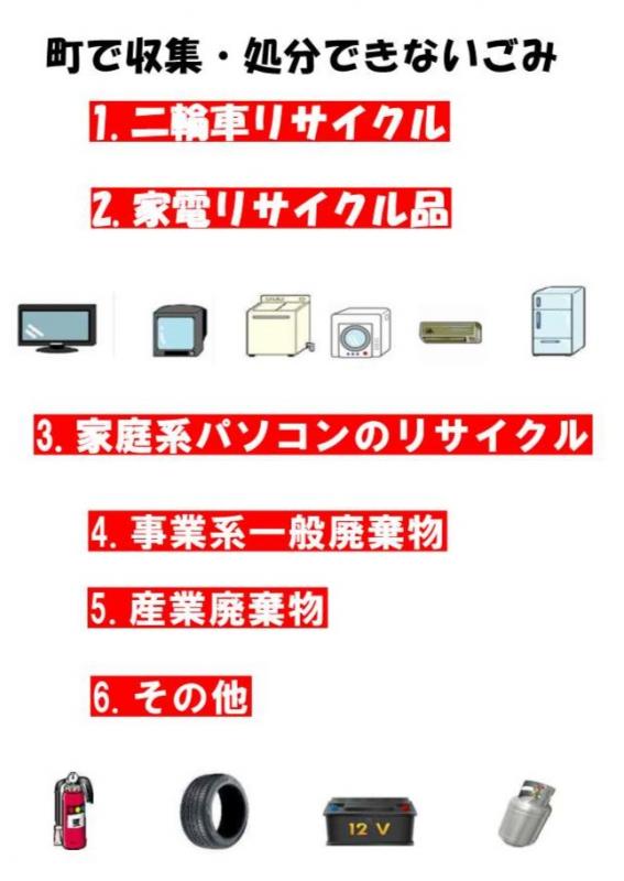 美化活動に伴うごみの仕分け方2