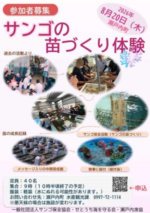 サンゴの苗づくり体験1