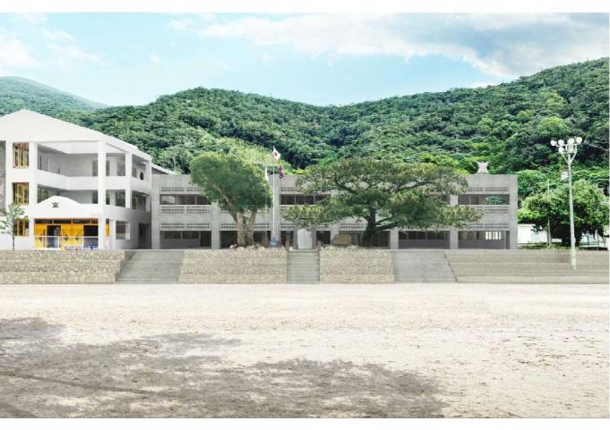 古仁屋小学校建替え1期2