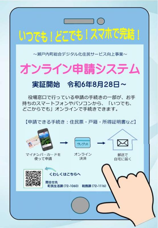 オンライン申請図