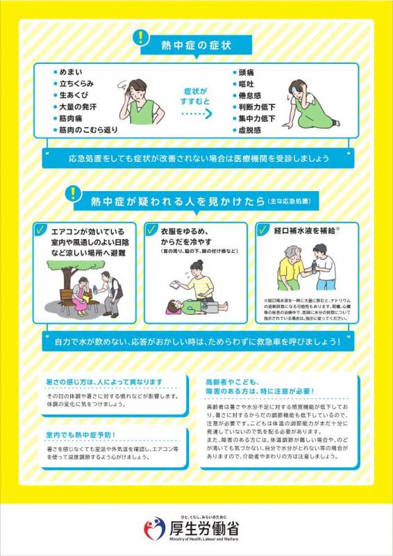 熱中症予防のために2
